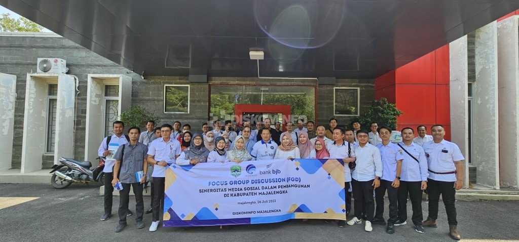 26 Jul 2023 Kolaborasi Diskominfo dan BJB Majalengka, Gelar FGD Admin Media Sosial