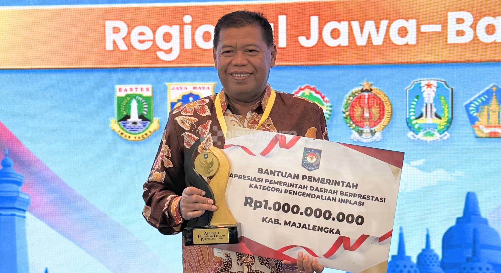 Majalengka Raih Penghargaan Nasional Pengendalian Inflasi, Bupati Eman Suherman, Bukti Kerja Nyata Menjaga Stabilitas Harga