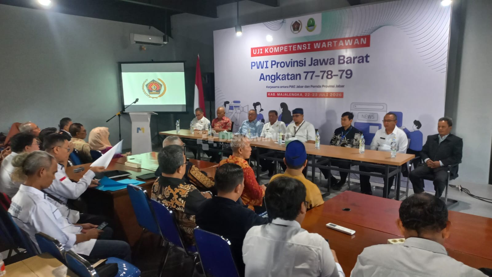 Buka UKW Tingkat Jawa Barat, Bupati Majalengka Ingatkan Pentingnya Menjaga Marwah dan Etika Jurnalistik