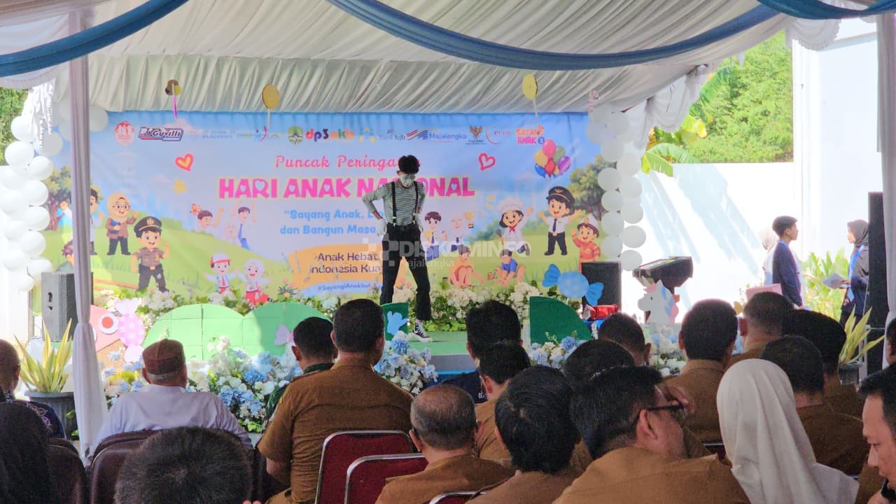 Peringatan Hari Anak Nasional Tingkat Kabupaten Majalengka Meriah, Tegaskan Kolaborasi Lindungi Hak Anak